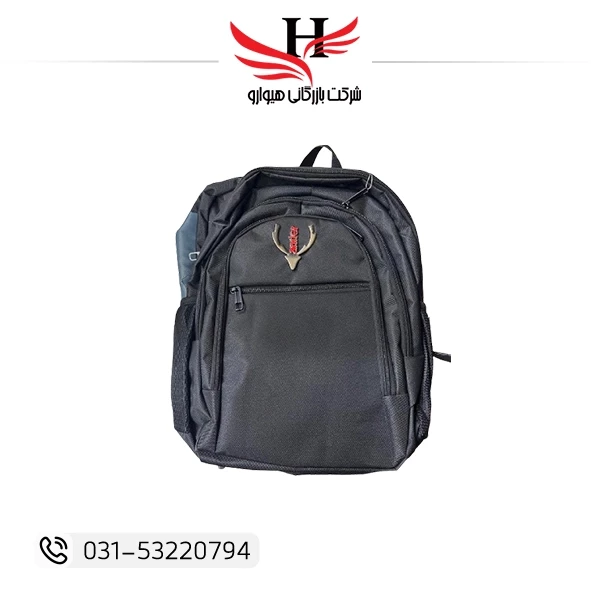 کیف مدرسه‌ای ANTLER-007 دانش‌آموزی با طراحی استاندارد، فضای داخلی جادار و دوخت مقاوم، مناسب استفاده روزانه مدرسه و عرضه به‌صورت خرید عمده توسط هیوارو از شهرضا اصفهان و تهران